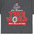 thumbnail image 3 of Major League - Lou Brown's Tire World - Men's Short Sleeve Graphic T-Shirt, 3 of 6