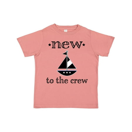 

Inktastic New To The Crew Newborn Gift Toddler Boy or Toddler Girl T-Shirt