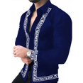 thumbnail image 1 of Camisa de solapa de traje para hombre, chaqueta informal de calle nueva de moda sencilla para exteriores, talla grande 2024, gran oferta, nueva talla grande, 1 of 6