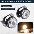 thumbnail image 2 of Car Fog Lamp for Mercedes-Benz W204 W251 W164 C-Class CL550 2008 2009 2010 2011 2048202256 20482021, 2 of 3