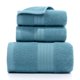 thumbnail image 1 of Namzi Juego de toallas de baño de 3 piezas, toallas de baño de algodón peinado, toallas de baño absorbentes, toallas de mano para baño, juegos de toallas de baño de lujo para baño, verde, 1 of 2