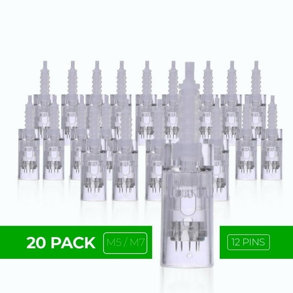 12Pin (20 Pcs) Replacement Cartridges  for Dr.-Pen M7 A6 N2 M5