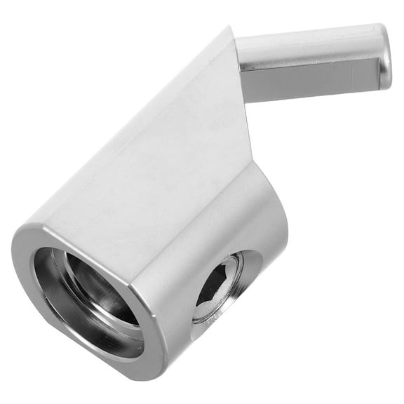 ORDDIART Terminal Block For Vehicle Installation Silver Aluminum Alloy 1Pcs