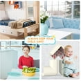 thumbnail image 5 of Baby Proofing Corner Guards, 8 Pack Pre-Taped Table Corner Protector for Baby, Soft Rubber Foam Furniture Corner Bumper Guards for Fireplace, Table, Stair, Cabinet (White), 5 of 7
