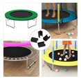 thumbnail image 3 of unbranded 50Pcs Black Plastic Chair Feet Protectors Non Slip Pads for Home Furniture Table Trampoline, 3 of 8