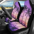 thumbnail image 2 of Renewold Hawaiian Palm Tree Violet Sky Car Seat Cover for Women Men, Car Seat Protector Auto Accessories Decor Universal Fit Most Cars Sedans SUV Trucks, 2 of 7
