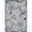 Blue, variant on HomeRoots 479313 3 x 4 ft. Blue & Gray Toile Non Skid Indoor & Outdoor Rectangle Area Rug