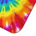 thumbnail image 5 of Rainbow Tie Dye Mandala Pattern Dish Drying Mat for Kitchen 1 Pack, Ultra Absorbent Microfiber Dishes Drainer Mats,16"x18", 5 of 6