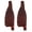 Mahogany Reddish, variant on Horse Western Leather Latigo Tooled Replacement Saddle Fenders 5209