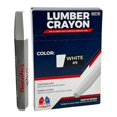 thumbnail image 1 of Crayones para madera Lucky Art Crayonology blancos, paquete de 12, 1 of 7