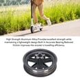 thumbnail image 3 of Electric Scooter Rear Wheel Hub, Aluminum Alloy Scooter Rear Wheel Hub Replacement Stylish Easy Installation  for Repairing, 3 of 7