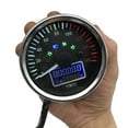 thumbnail image 4 of Universal 12V Moto Velocímetro LED Digital Tacómetro Cristal líquido Instrumento Medidor Eccomum Tacómetro, 4 of 5