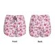 thumbnail image 3 of Balery Flower Butterfly Pantalones cortos deportivos para mujer con forro y dos bolsillos, elásticos, para entrenamiento, gimnasio, yoga-Medium, 3 of 7