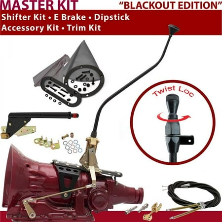 American Shifter 904 Shifter Kit Black 23 in. Swan E Brake Cable Trim Kit Dipstick for DD9E1