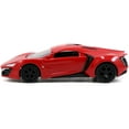 thumbnail image 6 of Jada Toys Fast & Furious 1:55 Lykan Hypersport Build N' Collect Die-cast Model Kit, Toys for Kids and Adults, Red, 6 of 7