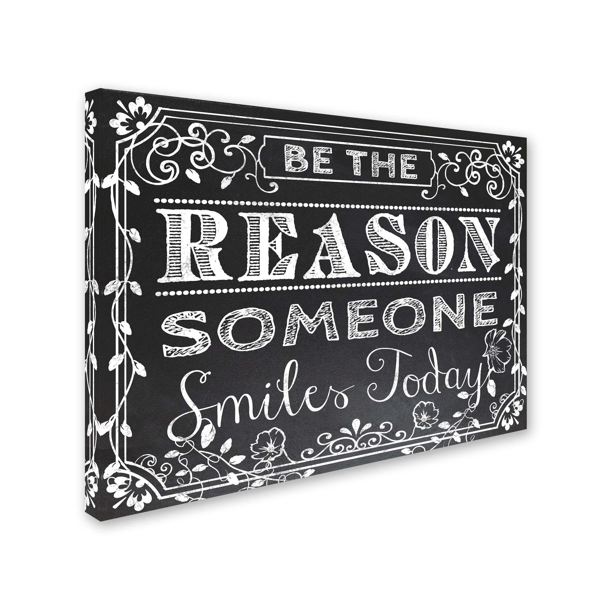 Trademark Fine Art 'Chalk Board 2' Canvas Art by ALI Chris