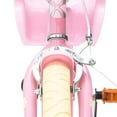 thumbnail image 4 of ACEGER 18 Inch Girls Bike with Basket, Training Wheels, and Doll Seat, Princess Style for Ages 9-12, Pink, 4 of 13
