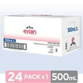 thumbnail image 3 of evian Natural Spring Water, One Case of 24 Individual 500 ml 16.9 oz. Bottles of Naturally Filtered Spring Water .2 Cases of 12, 3 of 5