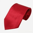 thumbnail image 2 of Corbata de grupo Corbata de satén Corbata de hombre Corbata azul de color liso Corbata de boda Corbata de negocios Corbata negra monocromática para padrinos de boda, 2 of 5