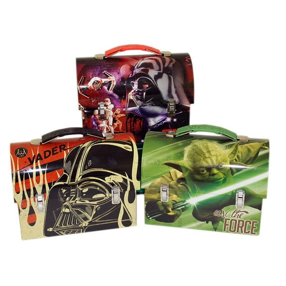 Tin Box Co Carry All Lg Star Wars Workman Astd
