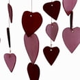 thumbnail image 6 of Blue Handworks Wind Chime Pink and Red Hearts Valentines Day Decorations, 6 of 7