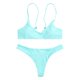 thumbnail image 5 of Traje de baño tipo bikini SherryDC para mujer, acolchado, azul cielo, 5 of 6