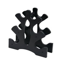 3-Tier Dumbbell Rack Stand for Home Gym – Heavy Duty Free Weight Organizer Holds Up to 35 lbs per Tier – Space-Saving A-Frame Design for Dumbbell Storage (Without Weights)