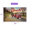 thumbnail image 5 of Be My Valentine's English Springer Spaniel Truck Full of Love Flower Balloon Doormat Springers Dog Lover Gifts Indoor Outdoor Welcome Mat - 02029, 5 of 5