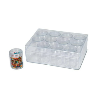 Cosywell 15 Pieces Small Bead Organizer 1pack-15pcs（2.16 x 2.16 x 0.79）