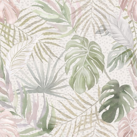 ohpopsi Lana Sage Tropica Wallpaper