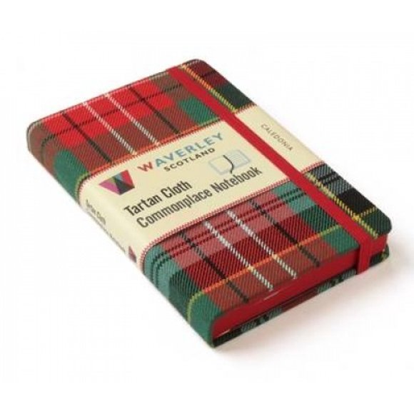 Caledonia: Waverley Carnet en Tissu Tartan Véritable (9cm x 14cm) (Waverley Scotland Carnets en Tissu Tartan Véritable/garniture/tartan/carreaux)
