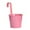 Pink, variant on OAVQHLG3B Flower Pots,Hanging Flower Pots, Garden Pots Balcony Planters Metal Bucket Flower Holders - Detachable Hook