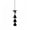 B-13x13x3cm, variant on SUYOLL Dragon Bell Metal Hanging Wind Chime With 3 Stacked Pendants For Indoor Outdoor Home Display Brass iron