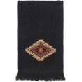 thumbnail image 1 of Avanti Linens Mojave Fingertip Towel, Black, 1 of 5