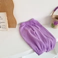 thumbnail image 5 of Girls Sweatpants Joggers Sweat Pants Cute Baggy Trendy Clothes Preppy with Pockets 6-12 Months 12-24 Months 2t 3t 4t 5t 6t 7t 8t 9t Children(Purple,4-5 Years), 5 of 8