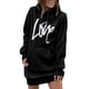 thumbnail image 3 of Vestido sudadera Nikou con capucha manga larga S M L XL, 3 of 6