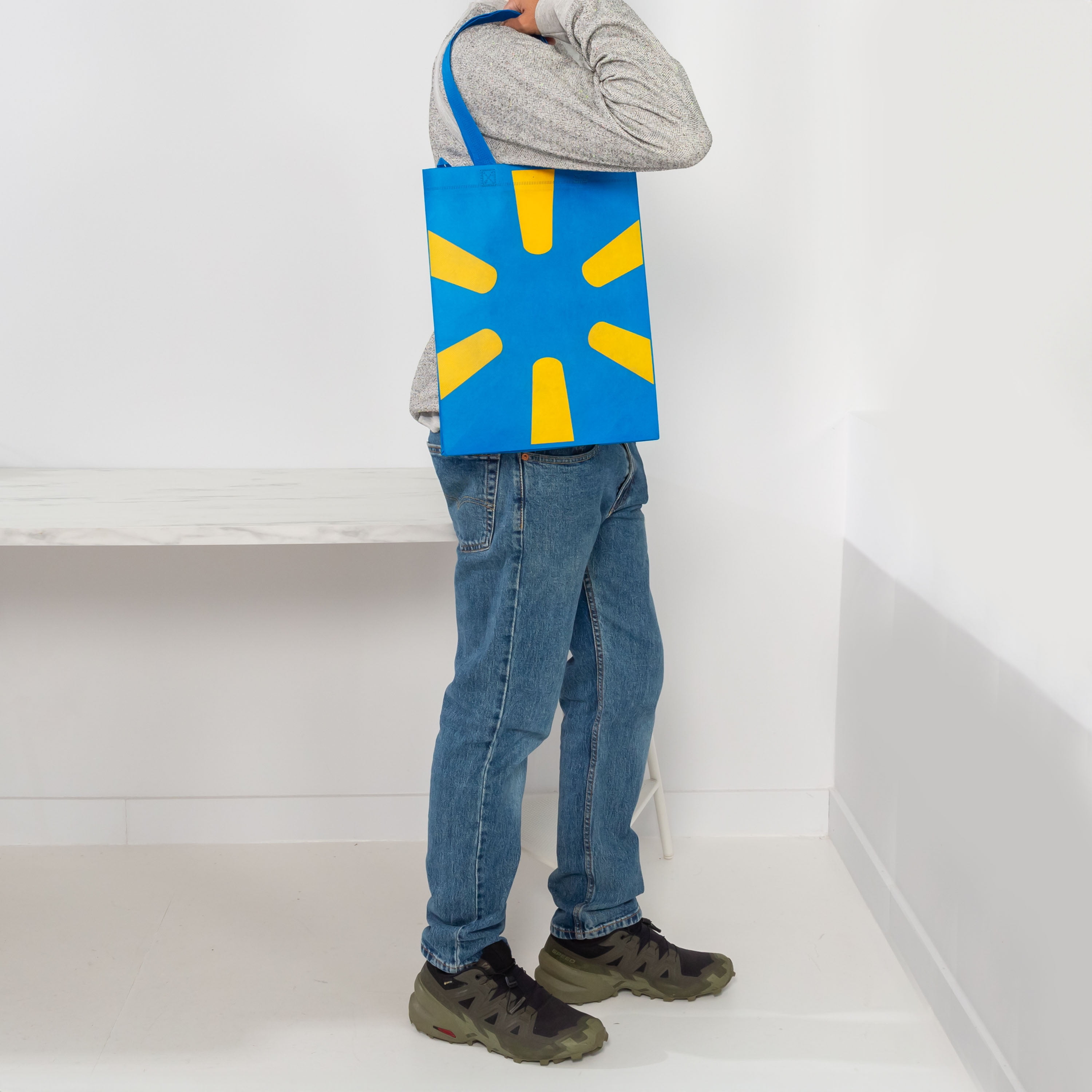 Reusable Grocery Bag, Reusable Shopping Tote Bag for groceries with Handles