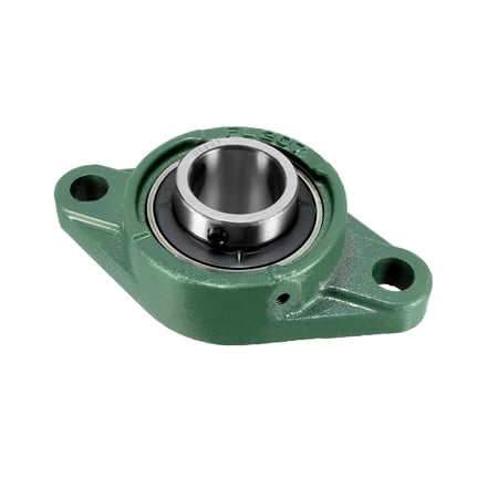 Uxcell UCFL207 Flanged Pillow Block Bearing - 35mm Bore Cast Iron Housing With Set Screw