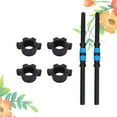thumbnail image 5 of ELAYARD 1 Set 50cm Dumbbell Bar Barbell Connecting Rod Hand Bell Grip Rod Household Fitness Equipment Rod for Home Gym Use (2pcs Dumbbell Rod+4pcs Nuts), 5 of 7