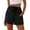 21# Black, variant on Bermuda Shorts for Women High Waisted Wide Leg Lounge Drawstring Shorts Dressy Casual 2026 Summer Beach Vacation Clothes Gray S