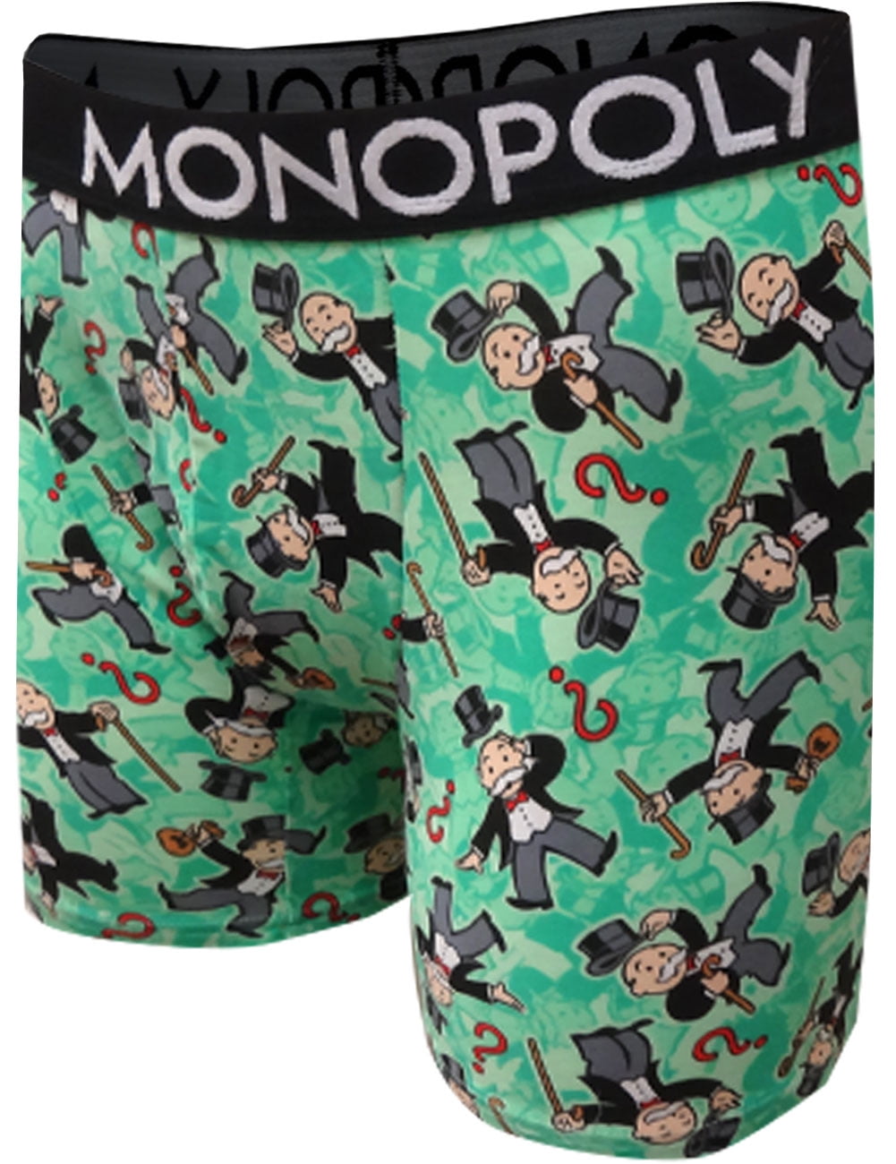 Underboss Underboss Men S Monopoly Mr Monopoly Money Bags Boxer Briefs Walmart Com Walmart Com