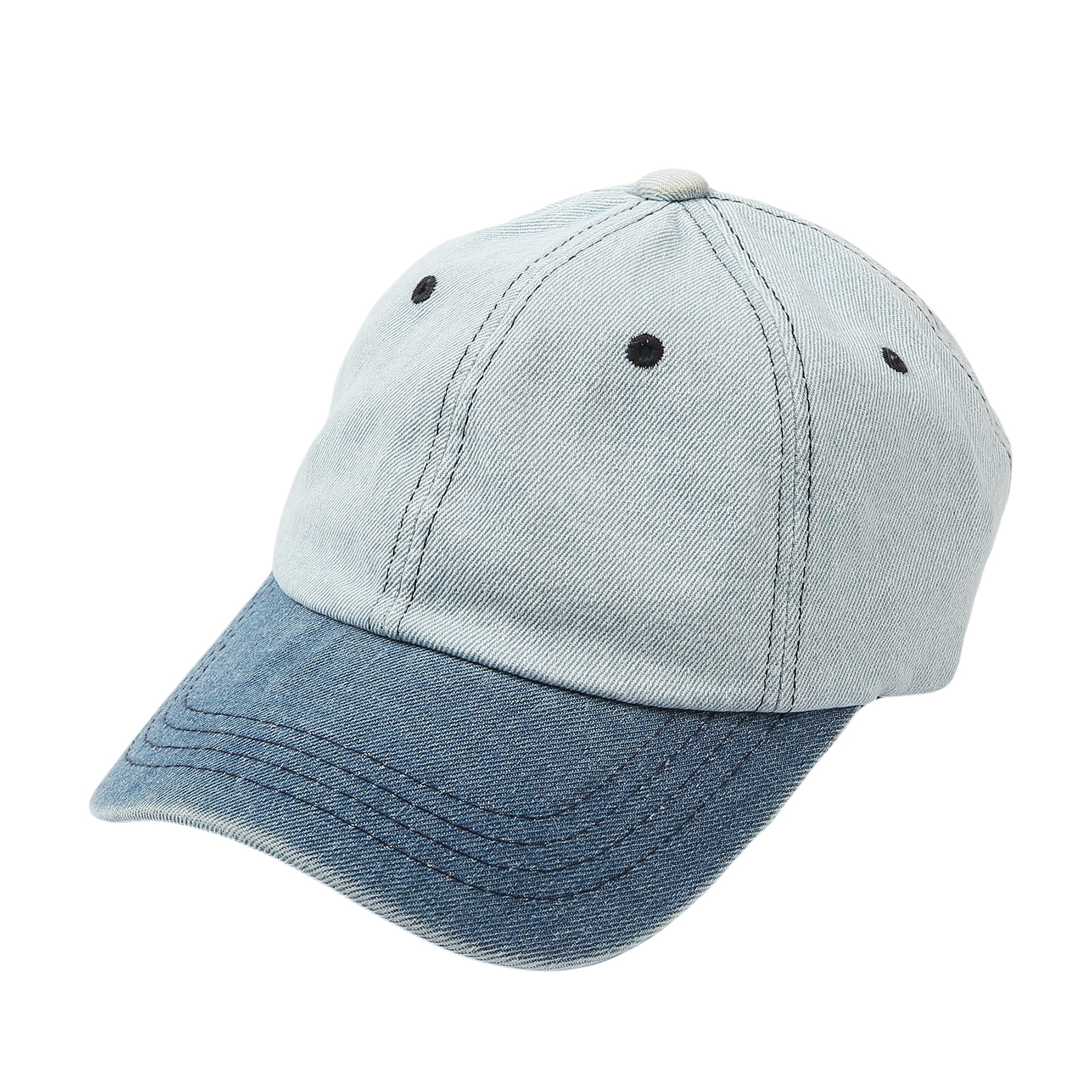 WITHMOONS Classic Polo Style Baseball Cap Denim Cotton Dad Hat TG11193