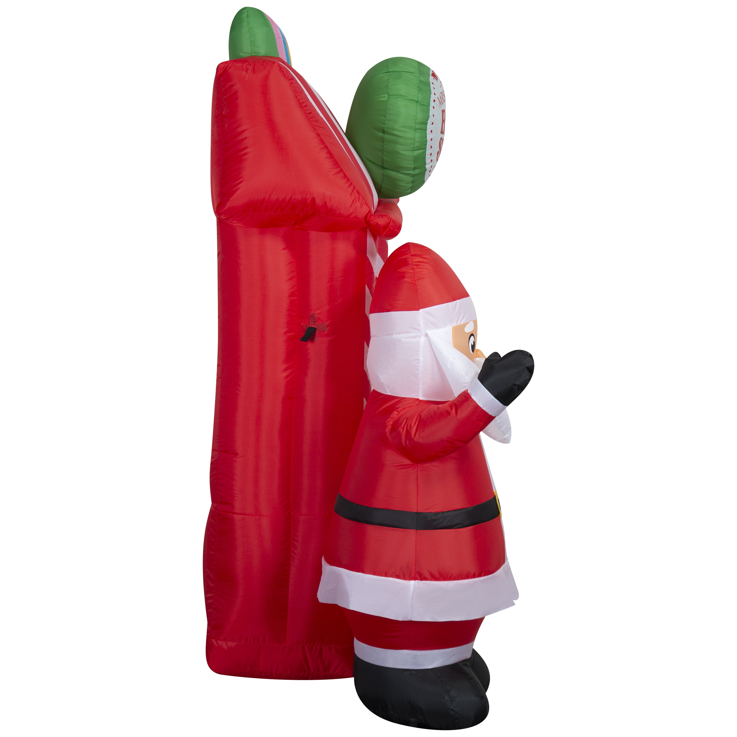 5.9 ft Santa and Mrs. Claus Bake Shop Christmas Airblown Yard Inflatable, Multicolor, by Holiday Time