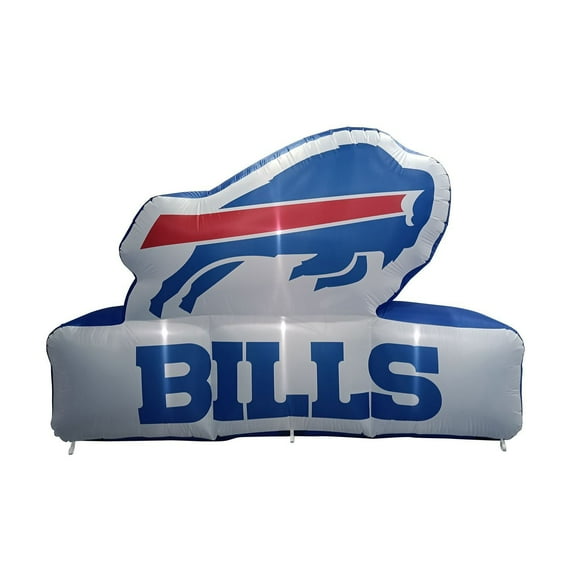 Logo Brands Buffalo Bills Pre-Lit 7’x10’ Team Inflatable