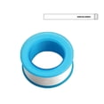 thumbnail image 4 of industrial Sealant Tape,Temperature Range,White Plumber Tape Tape for Sealing Threaded Pipes and Roll Of Water Pipe Sealing Tape, 4 of 9