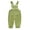 Green, variant on Tiijoy Girls Suspenders Jumpsuit Solid Cotton Straight Fit Overalls, Sizes 18-24M