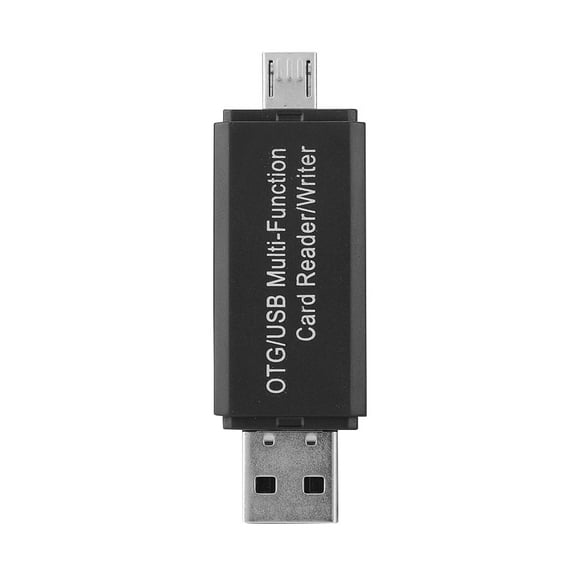 Plug And Play, Interfaz USB/Micro USB Grabador De Tarjetas De Alta Velocidad De Transmisión De 480 Mbps, Lector De Tarjetas De Material ABS, Para Teléfonos Móviles Inteligentes