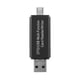 thumbnail image 4 of Interfaz USB/Micro USB Lector De Tarjetas SD/Micro SD Plug And Play, Grabador De Tarjetas De Alta Velocidad De Transmisión De 480 Mbps, Lector De Tarjetas, Para Teléfonos, 4 of 7