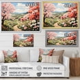 thumbnail image 4 of Designart "Apple Orchard Countryside Blooming painting II" Countryside Floater Framed Wall Art Print, 4 of 7
