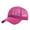 Hot Pink, variant on Hats Sun Visors For Women Fashion Unisex Men Tie-dyed Sun Hat Adjustable Baseball Cap Hip Hop Hat